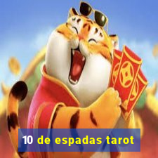 10 de espadas tarot